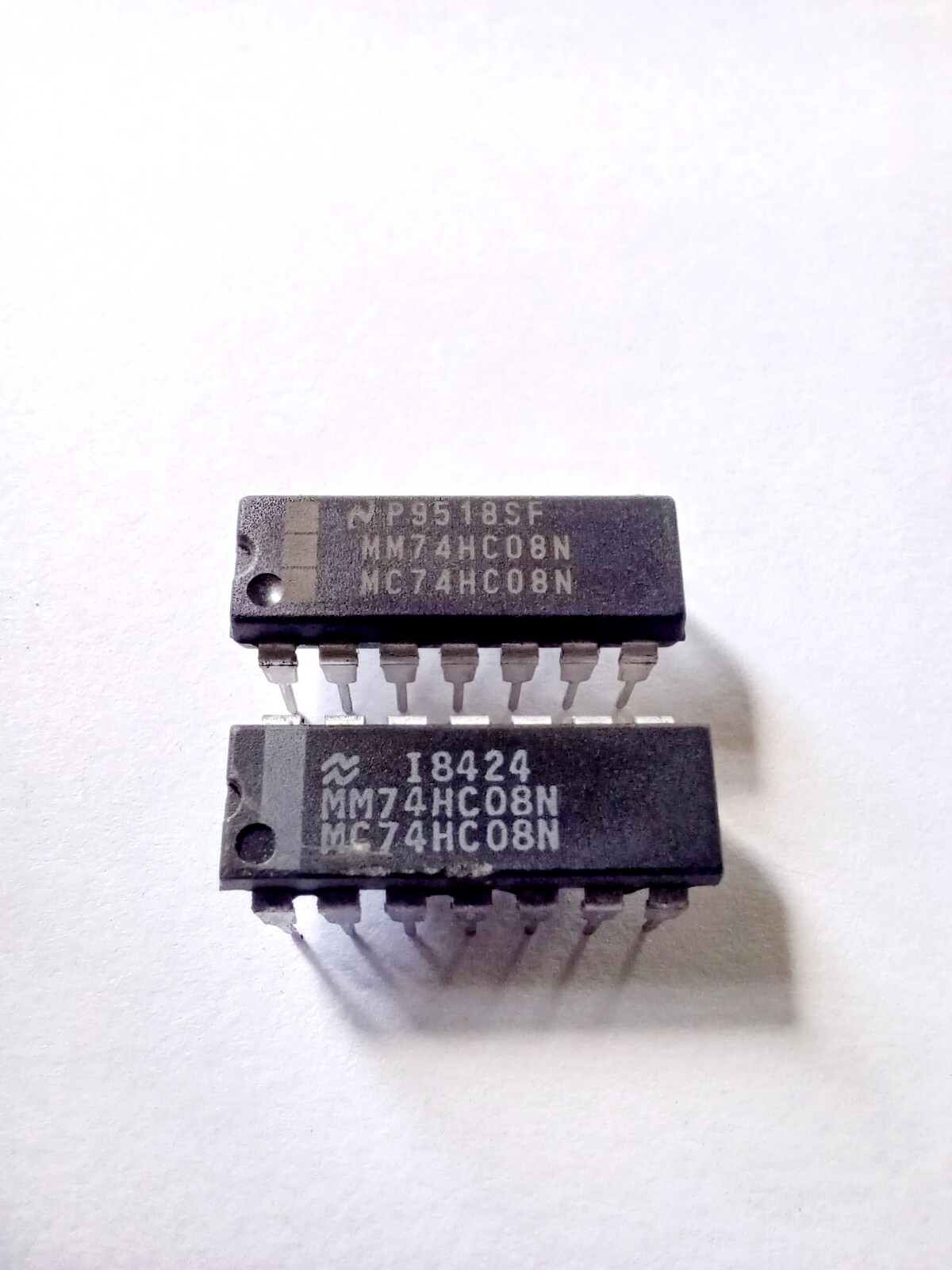 MM74HC08N MC74HC08N NATIONAL NSC DIP-14 Pin IC Chip Quad 2-Input AND Gate *2/Lot
