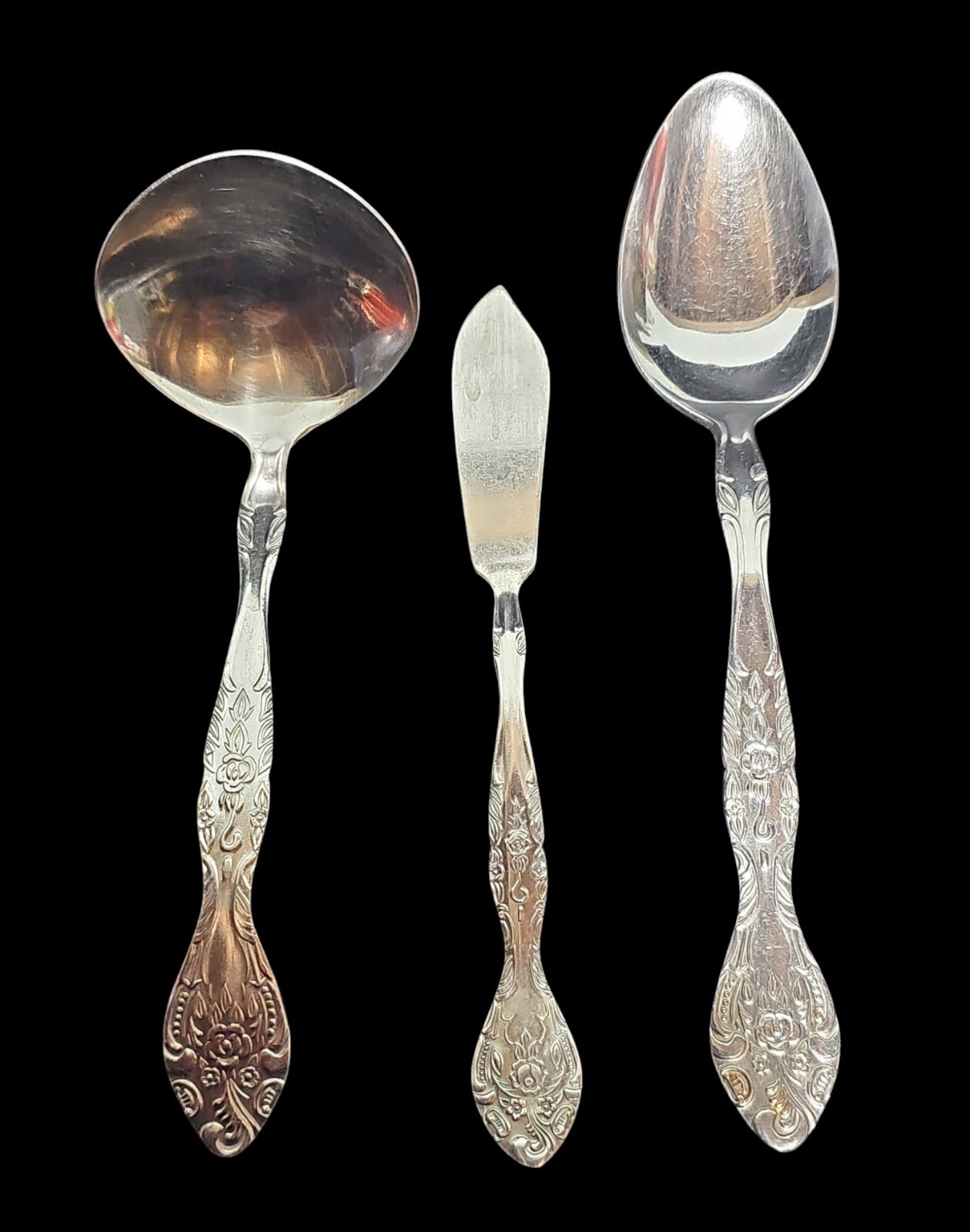 Orleans Flatware ORL24 (STAINLESS) Korea Ladle Butter Knife Serving Spoon