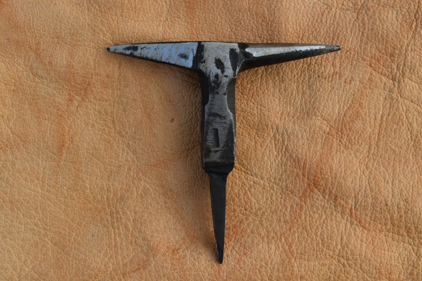 handmade iron anvil blacksmith silversmith jewelry tool vintage iron tool 2.8 oz