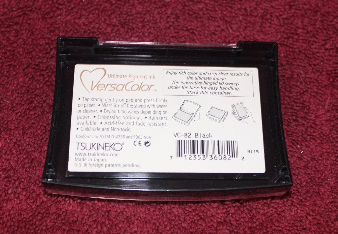 Versa Color Ultimate Pigment Ink Pad - Black