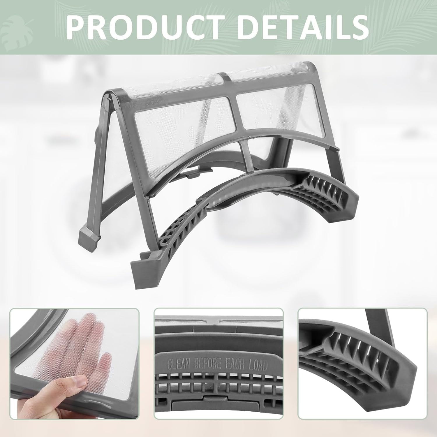 DC61-02595A Dryer Lint Trap Filter Replacement for Samsung Dryer