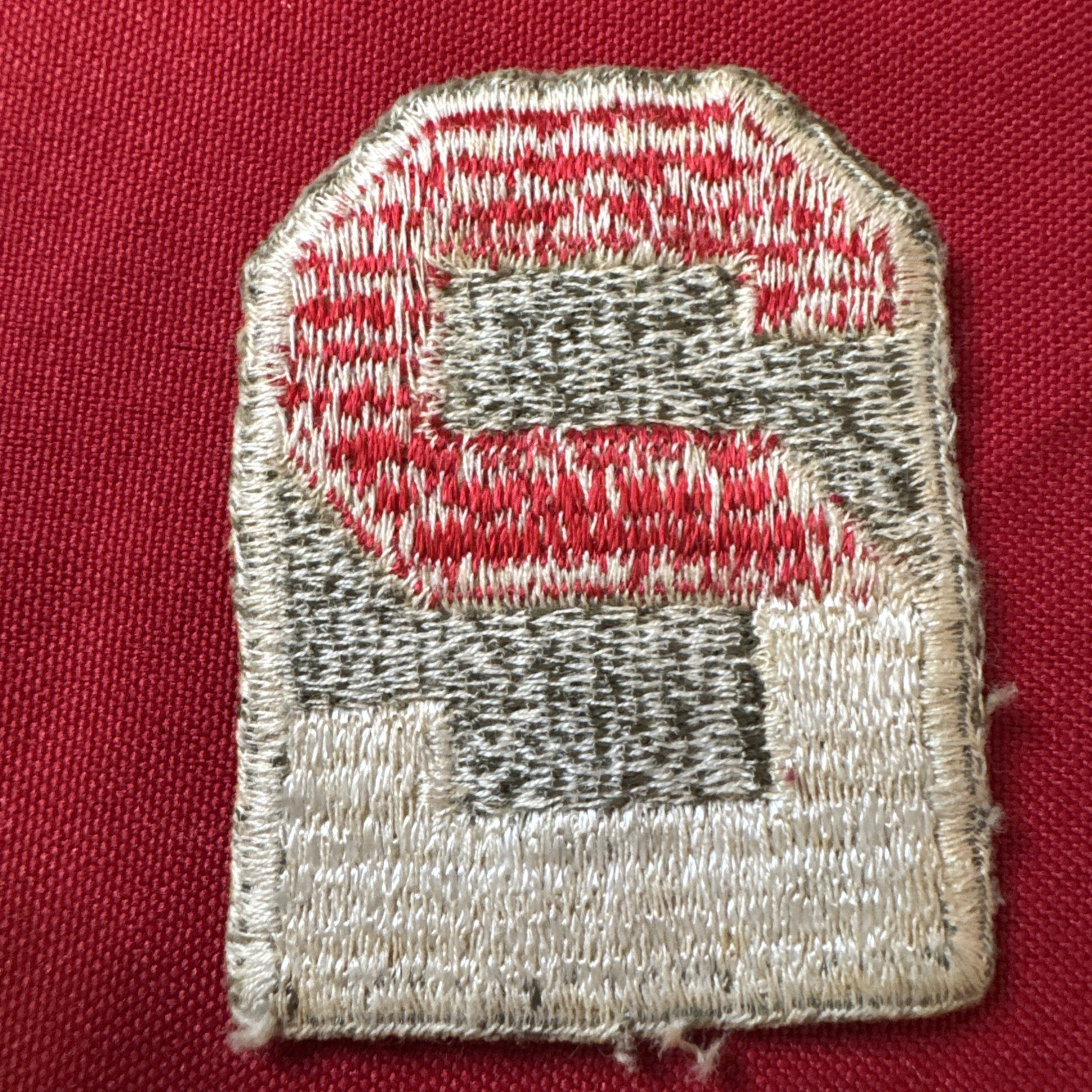WWII U.S. 2ND ARMY Patch, Uniform Removed E192