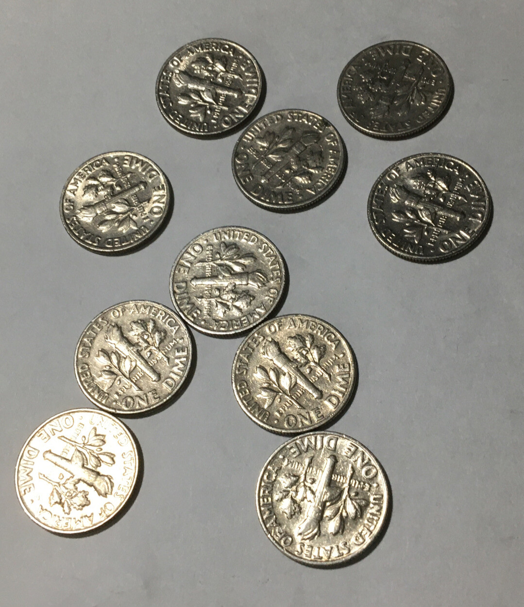 1977 p Roosevelt Dime - Dimes Free Shipping These Are The Coins You Get One