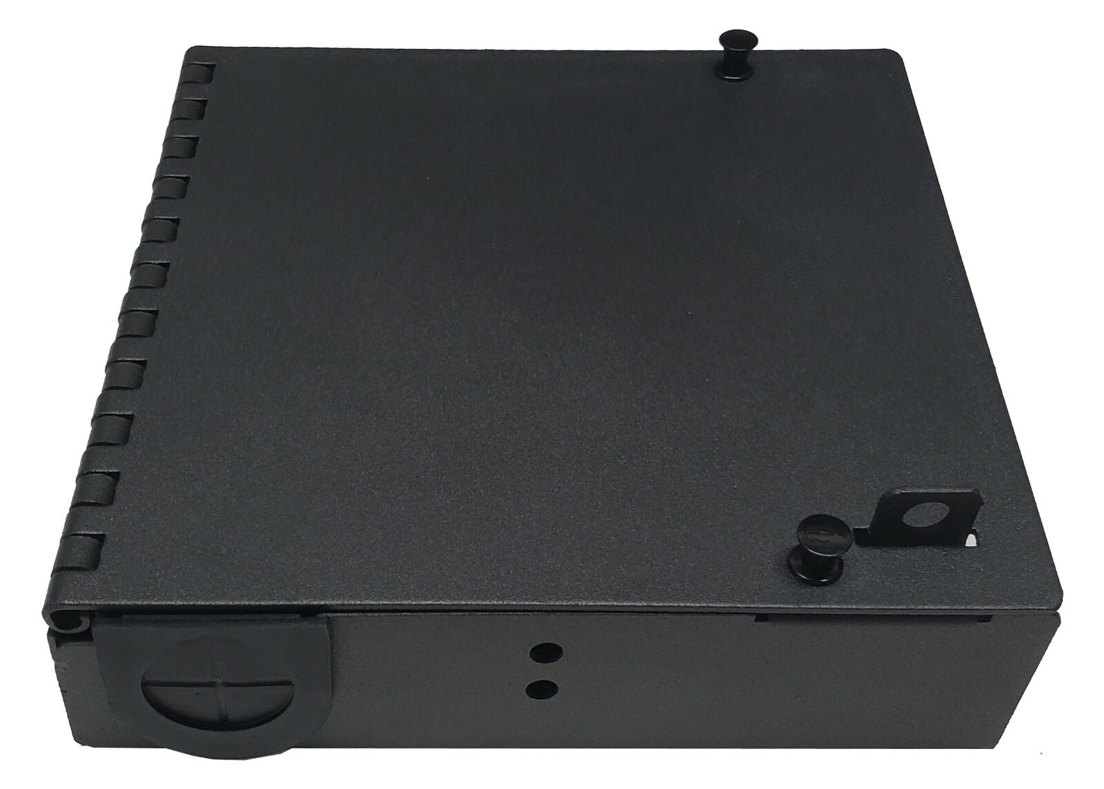 6 Fiber Wall Mount w/ 6 ST/UPC Simplex Adapters, SInglemode/Multimode Patch Only