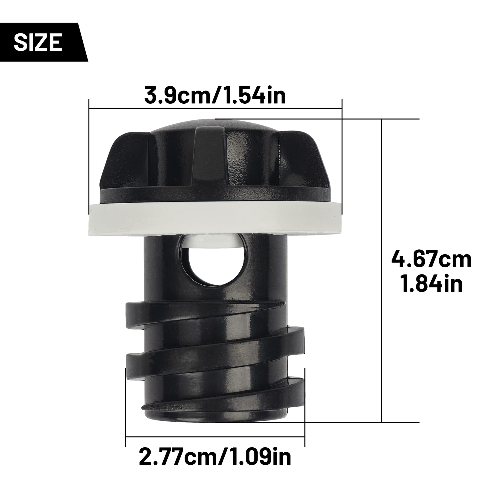Cooler Drain Plug 2 Pack - Compatible with Yeti RTIC Coolers