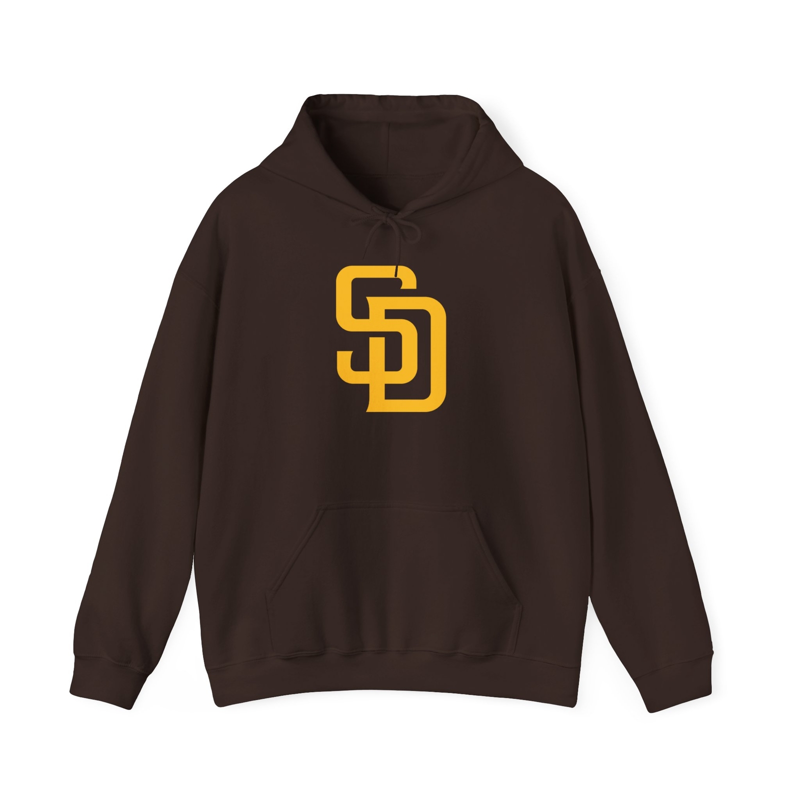 San Diego Padres Hooded Sweatshirt Brown Playoffs Baseball Fan Xmas Gift
