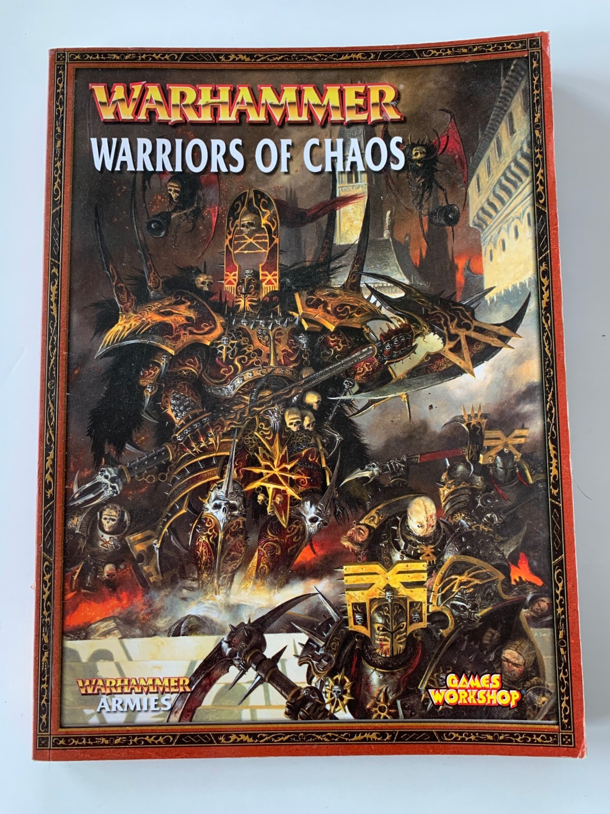 Warhammer Warriors of Chaos - Supplement RPG Book by Games Workshop