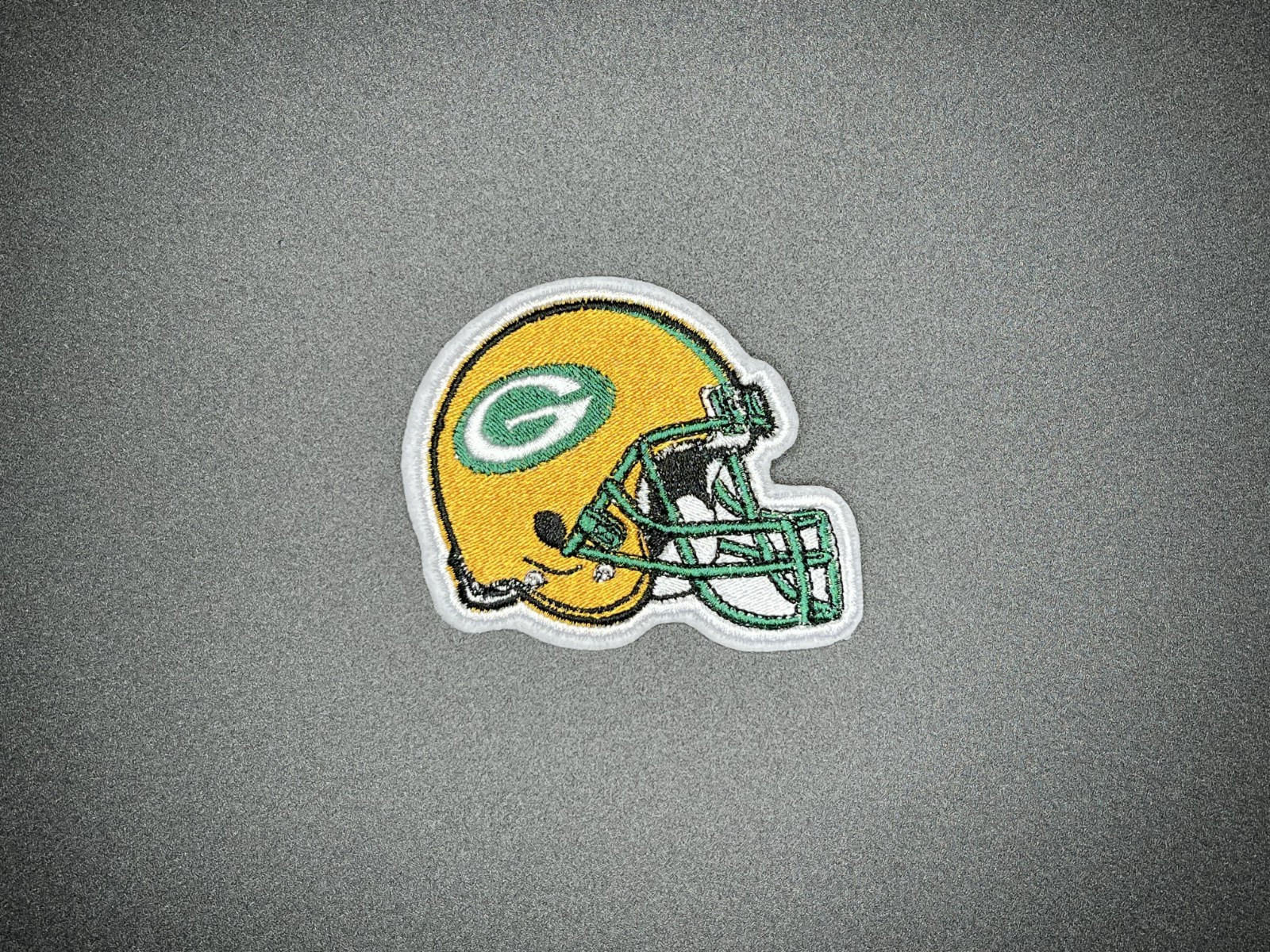 Green Bay Packers Helmet Iron on Embroidered Patch