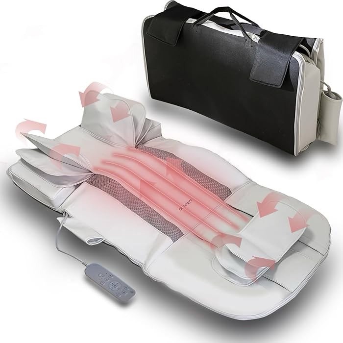 2026 New, Full Body Stretching Massage Mat with Heat. 3D Lumbar - Neck, Back,...