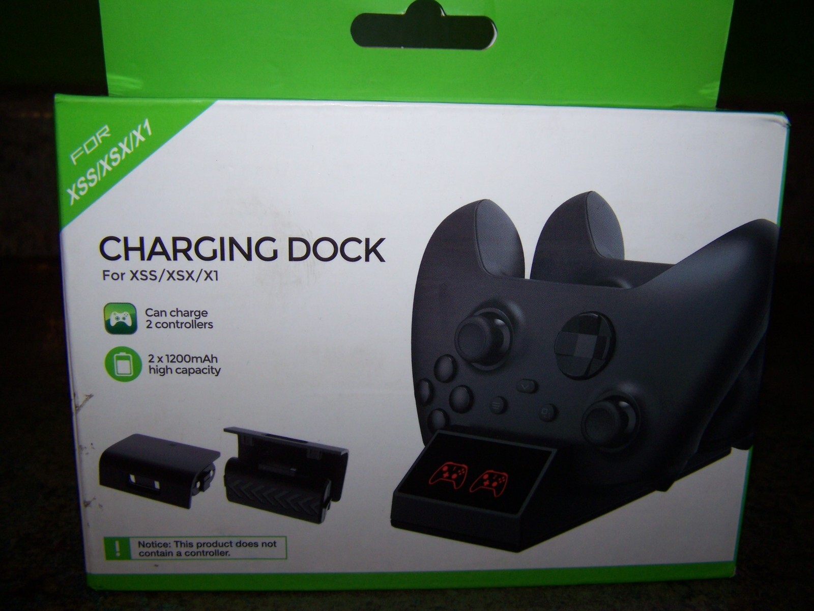 xbox controller charging dock,NEW, never opened in the original pkg,XSS/XSX/X1