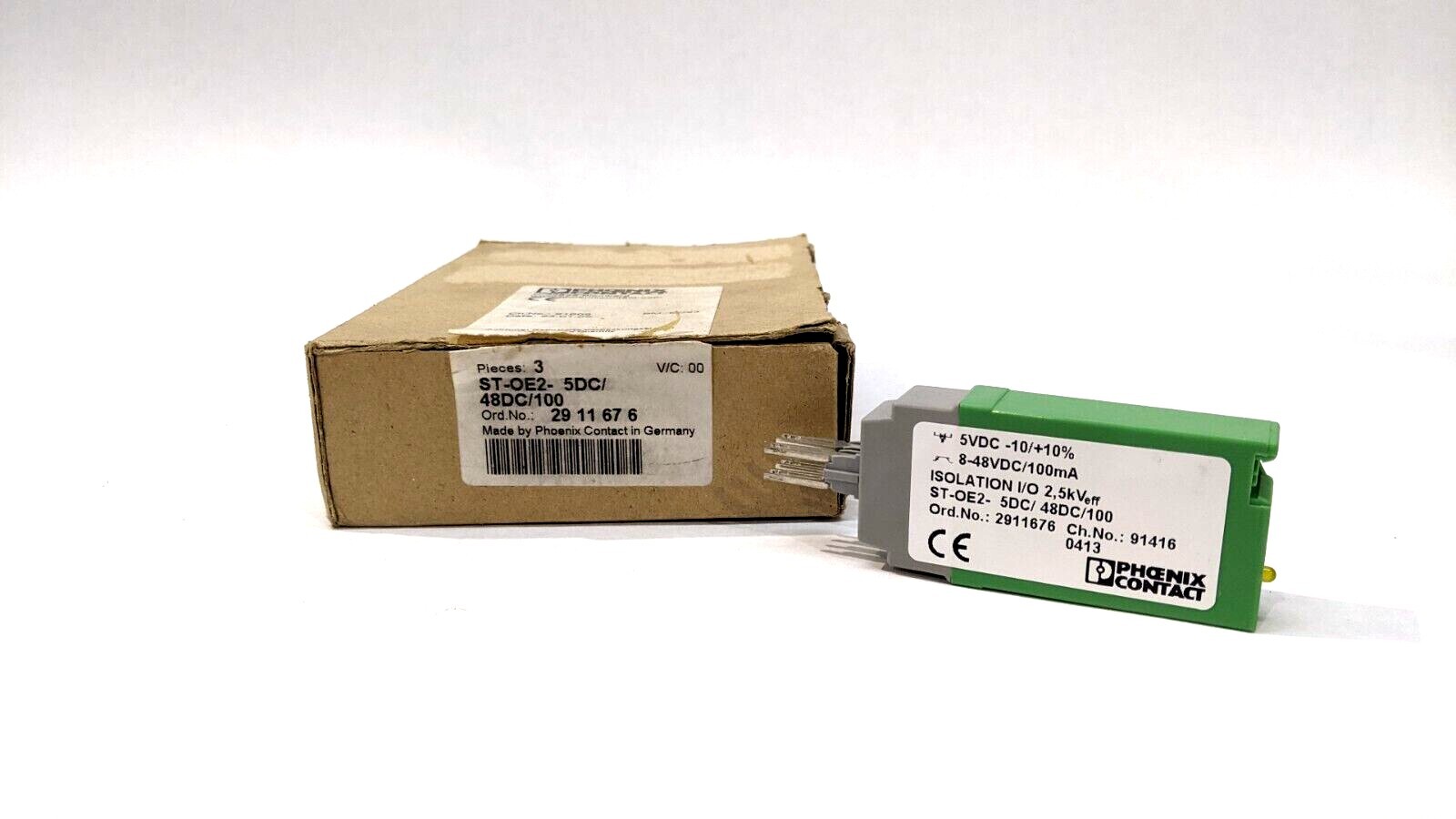 Phoenix Contact ST-OE2 Solid State Relay 2911676