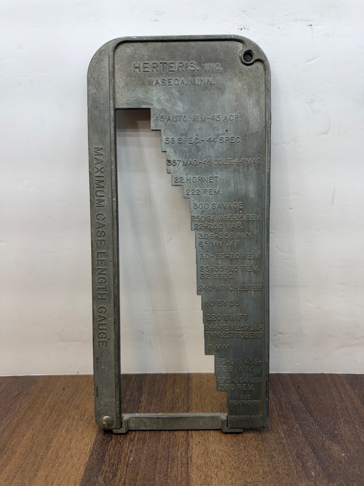 Vintage Herters Maximum Reloading Case Length Gauge