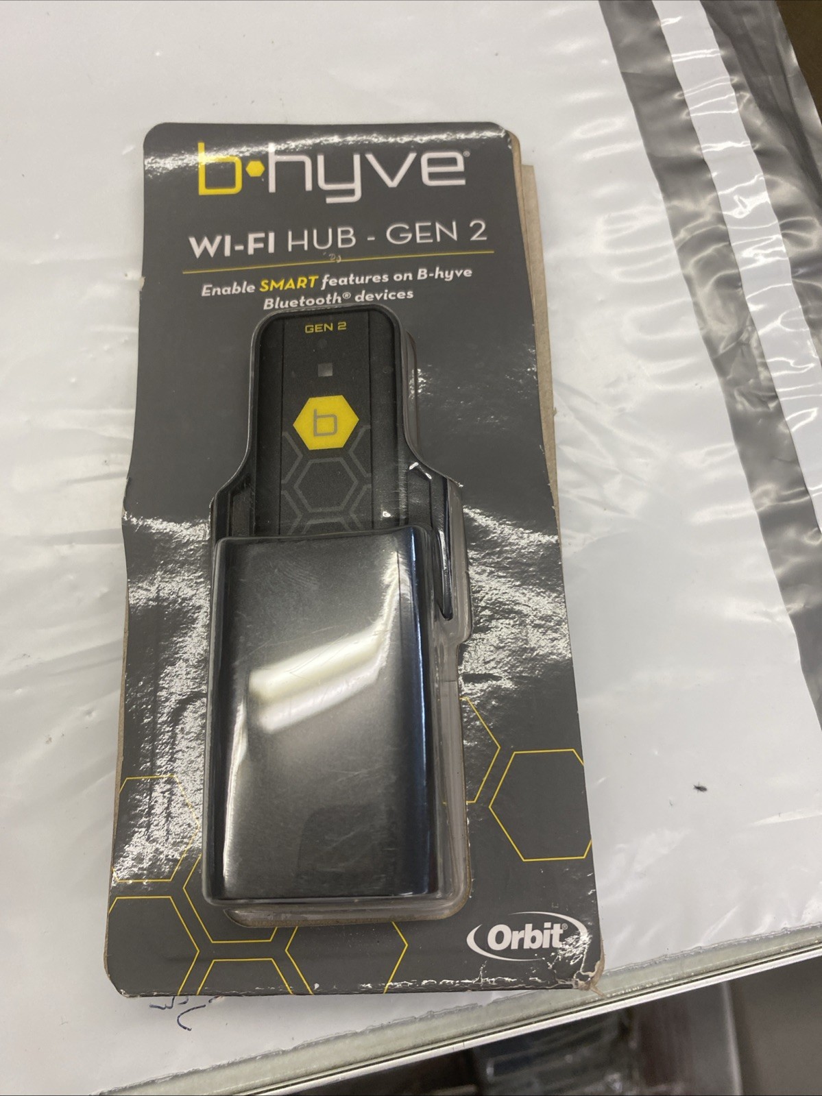 Orbit B-hyve Gen 2 Wi-Fi Hub 21027 w/ Power Adapter, Black, Wi-Fi/Bluetooth