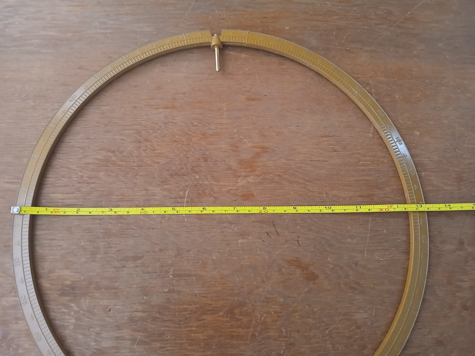 Metal Merdian Ring Replacement for Globe, Used