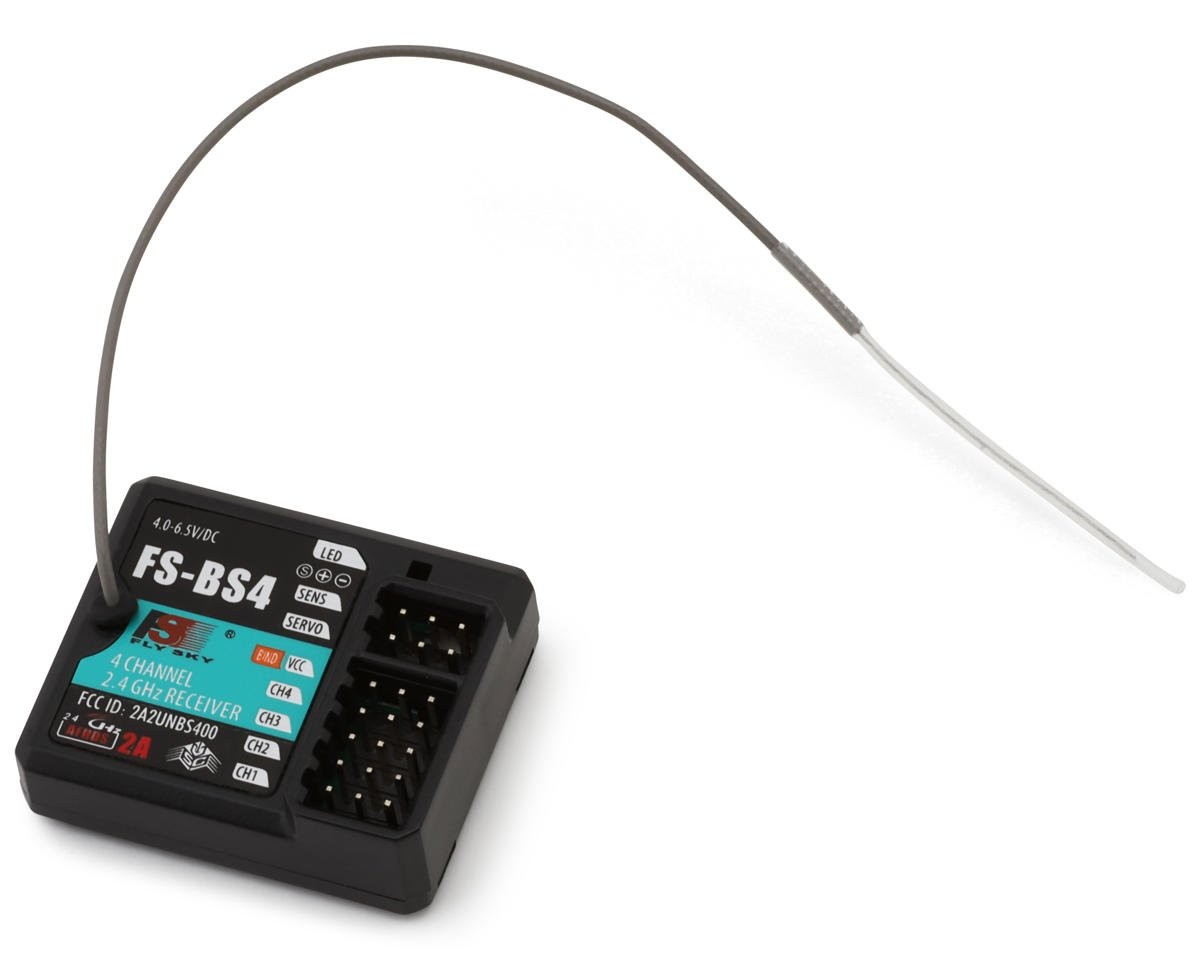 FlySky FSY-FS-BS4 - BS4 AFHDS 2A 4-Channel Receiver w/ Gyro