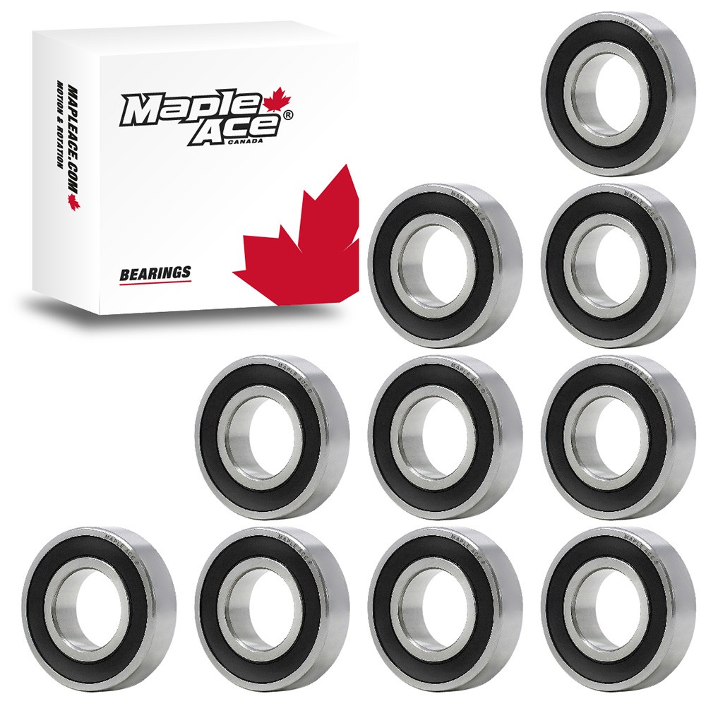 6002-2RS Ball Bearing 15x32x9mm 6002 2RS Rubber Sealed (Qty 10)