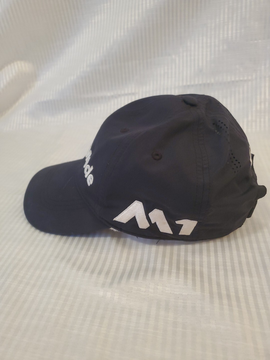TaylorMade TP5 Black Vented Golf Hat Cap Adjustable