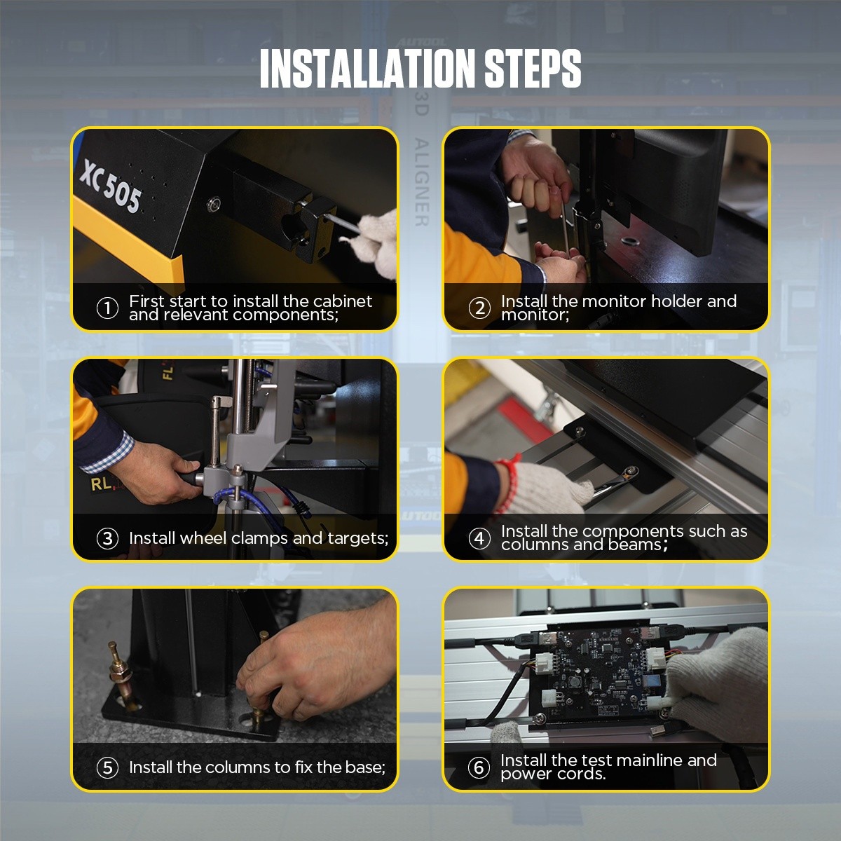 3D Wheel Alignment Machine Wheel Aligner Win System Cloud Service TV Tablet