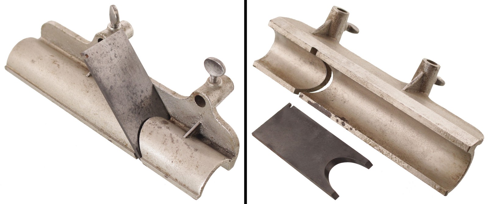 Orig. Nickel Plated Nosing Sole & Iron for Stanley No. 45/55 Plane- mjdtoolparts