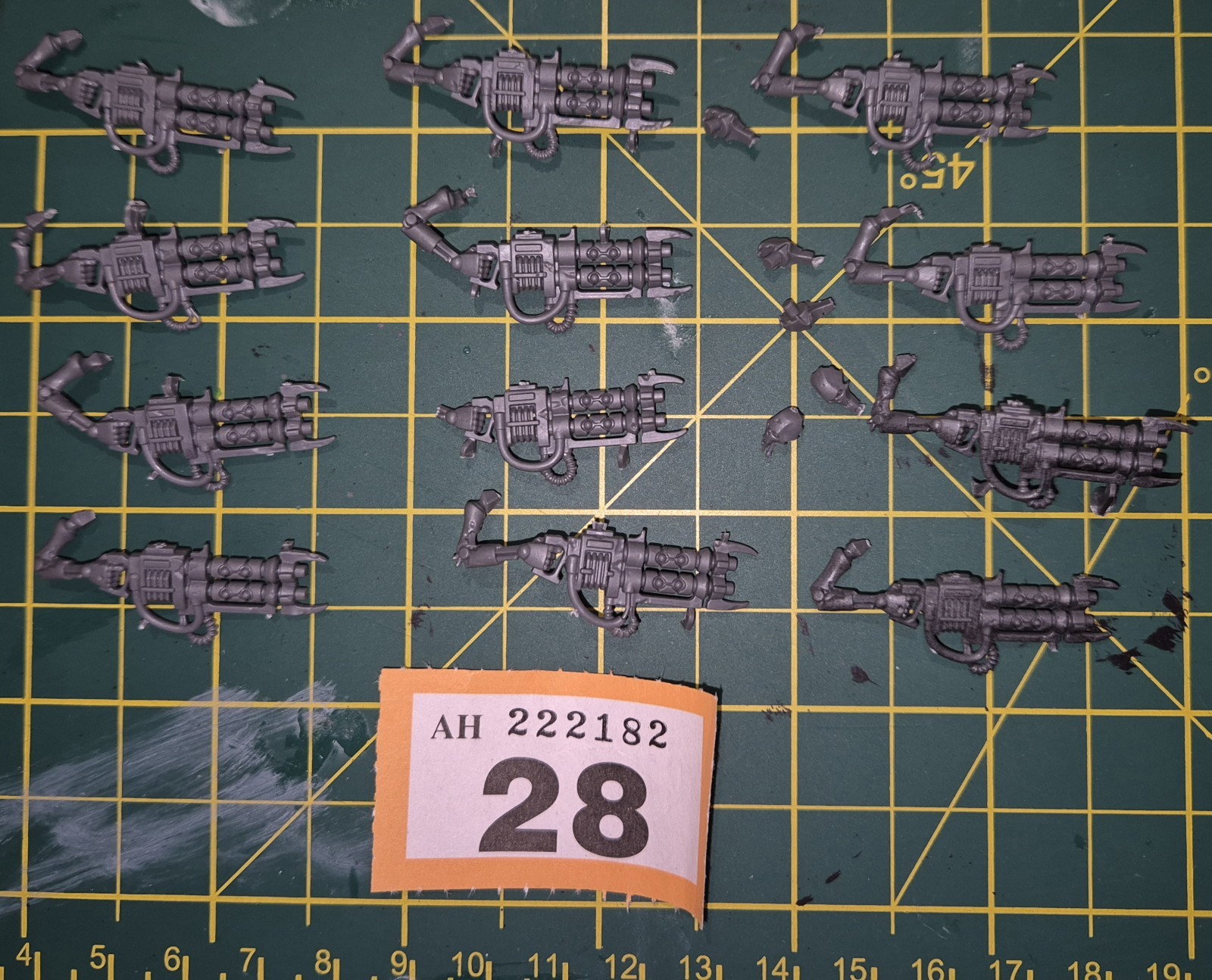 Warhammer 40k Necron Warriors Spare Weapons Bits