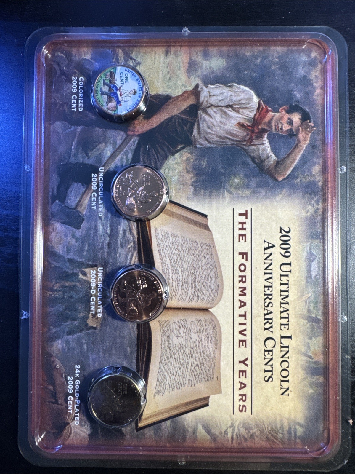2008 Ultimate Lincoln Anniversary The Formative Years Uncirculated