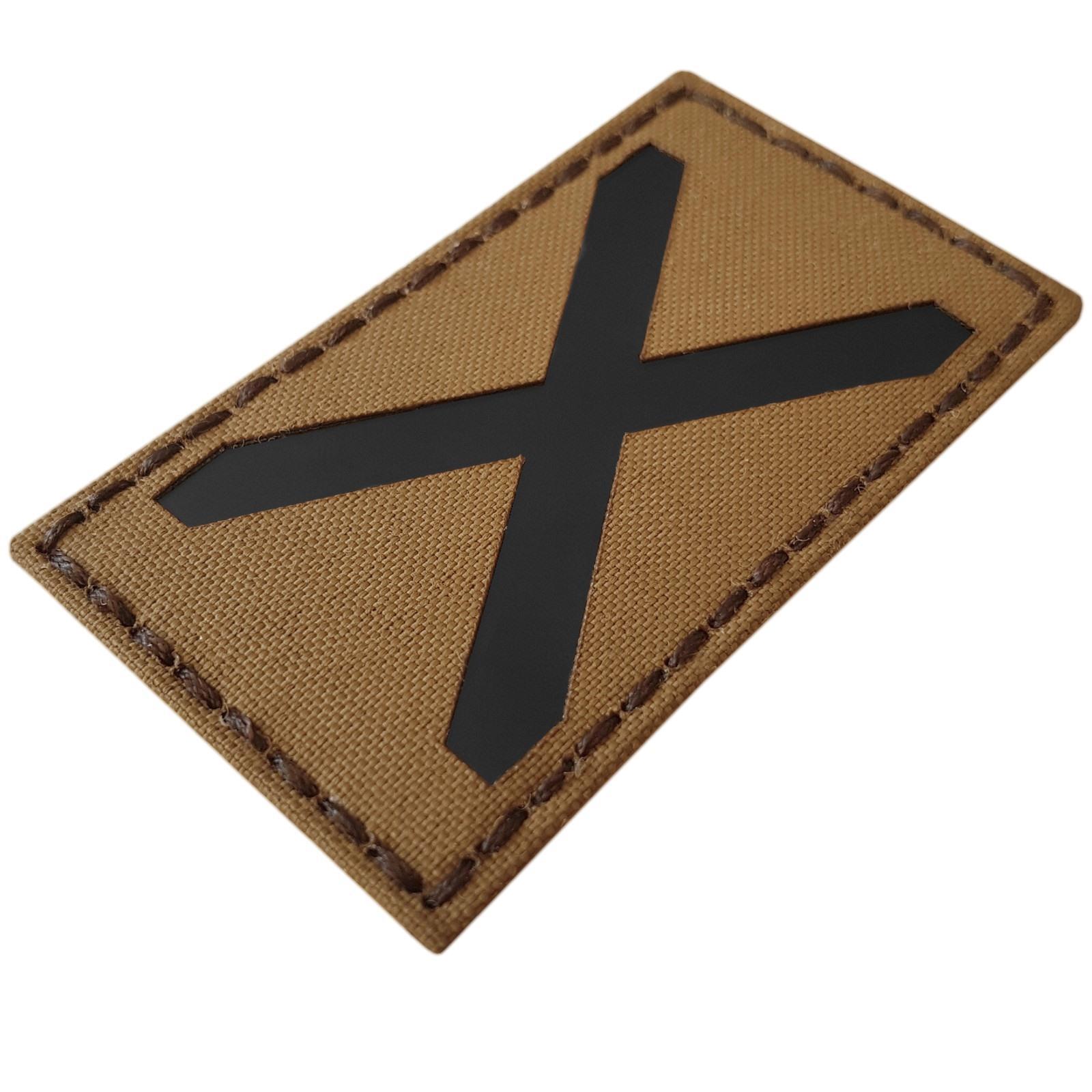 infrared IR Alabama flag Scotland coyote arid brown morale tactical hook patch
