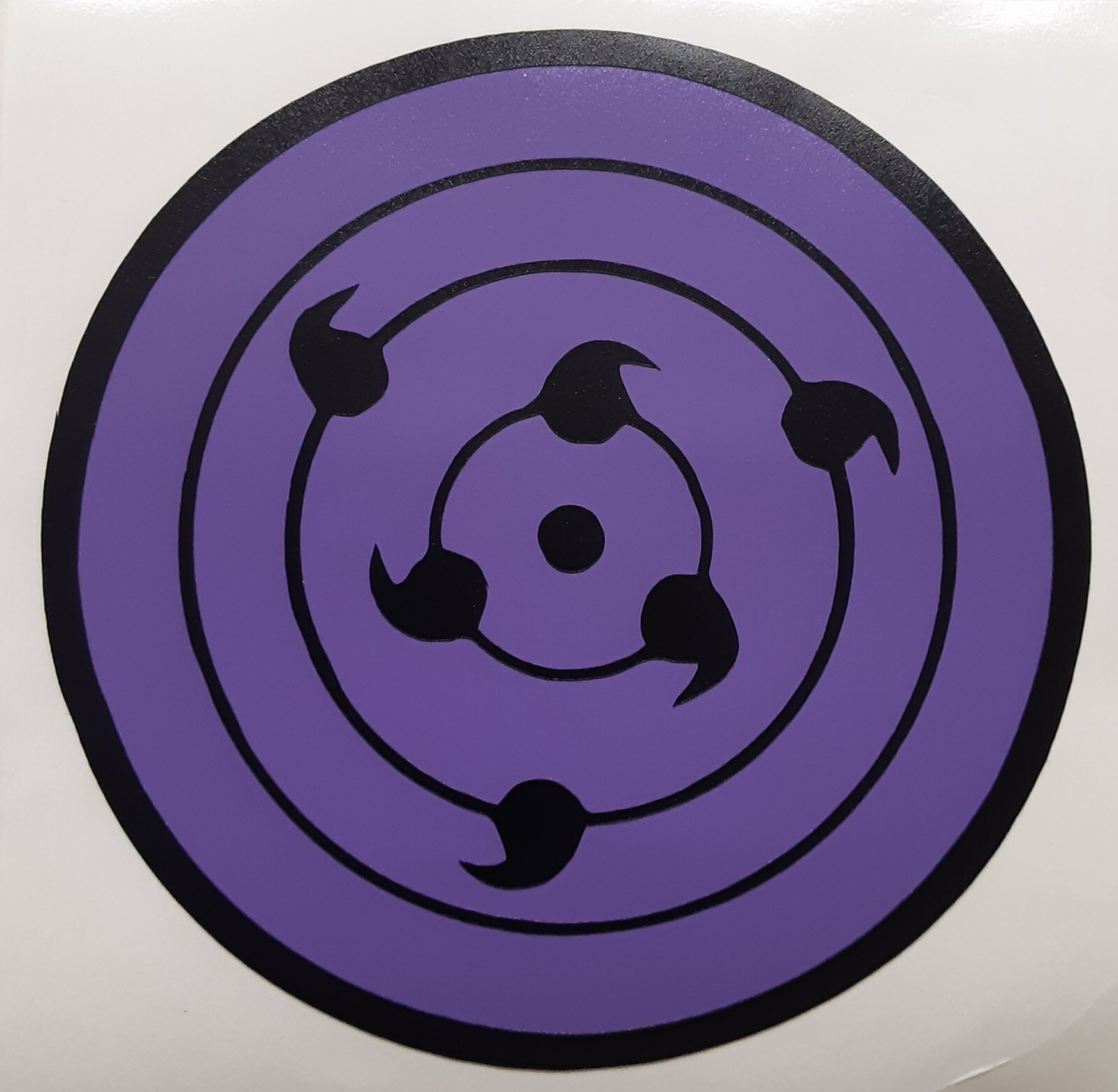 Sasuke Uchiha Rinnegan Eye Naruto Sticker Vinyl Decal Windows/Laptop Waterproof!