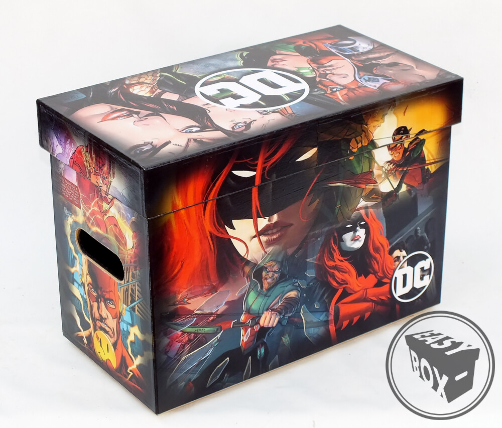 Large Comic Book Hard Box MDF DC REBIRTH