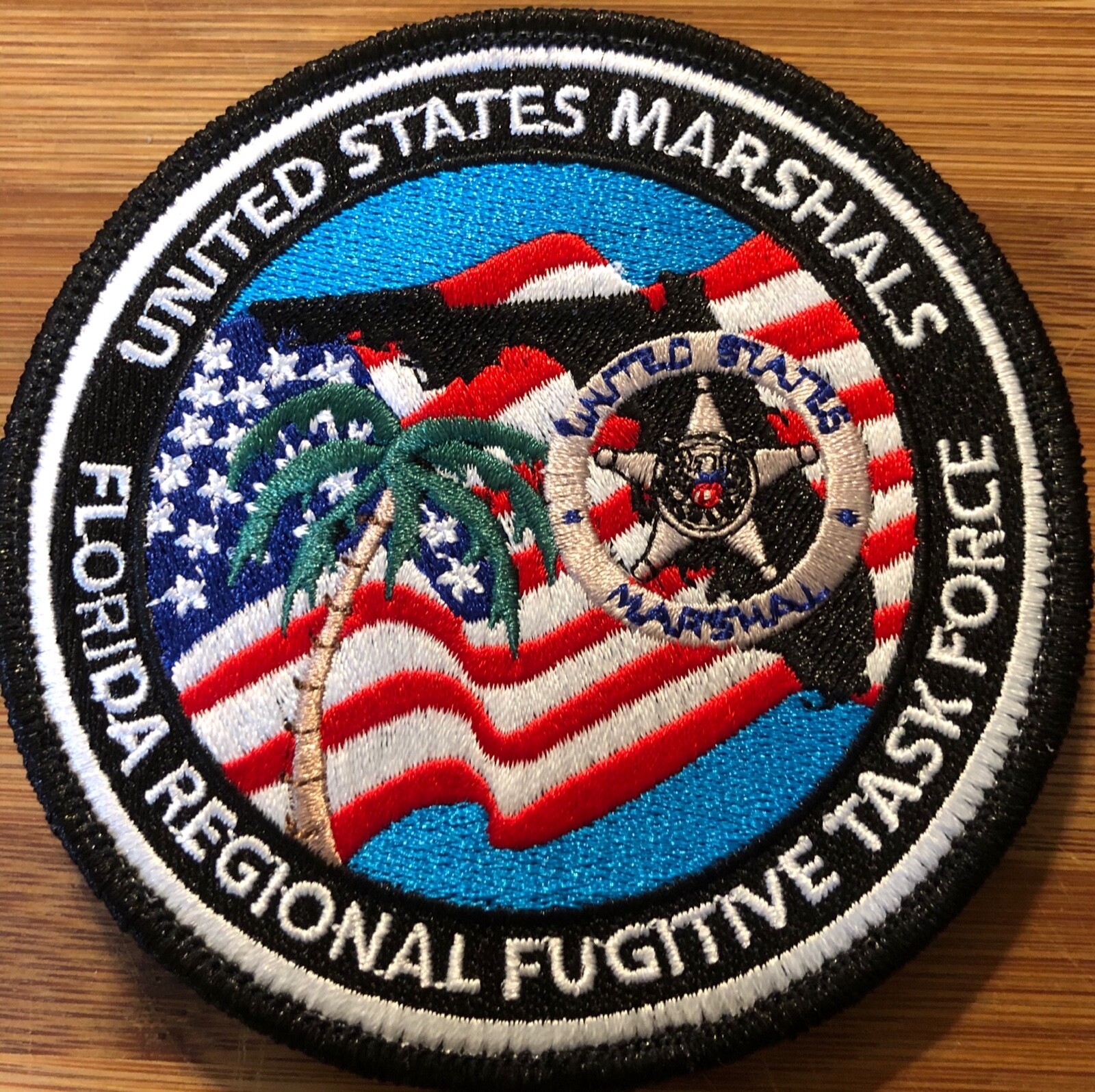 US Marshals Service - ThirdGEN MDofFL FRFTF Full Color Genuine *Kokopelli Patch*