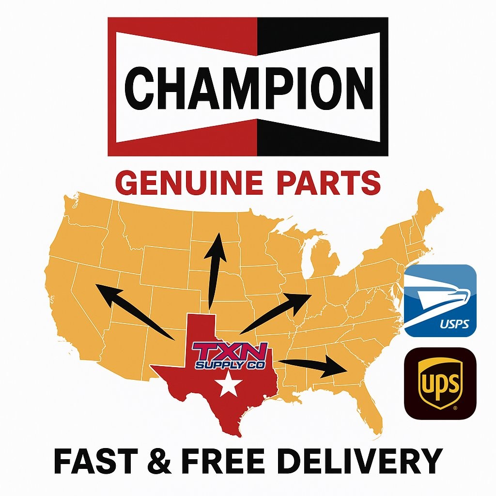 Champion 801 Copper Plus Spark Plug N3C - 8 Pack