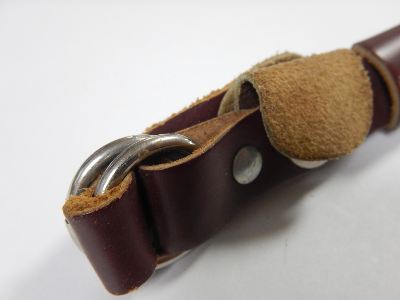 Shakespeare Leather Archery Quiver Leather Hip Back Style Adjustable Strap only
