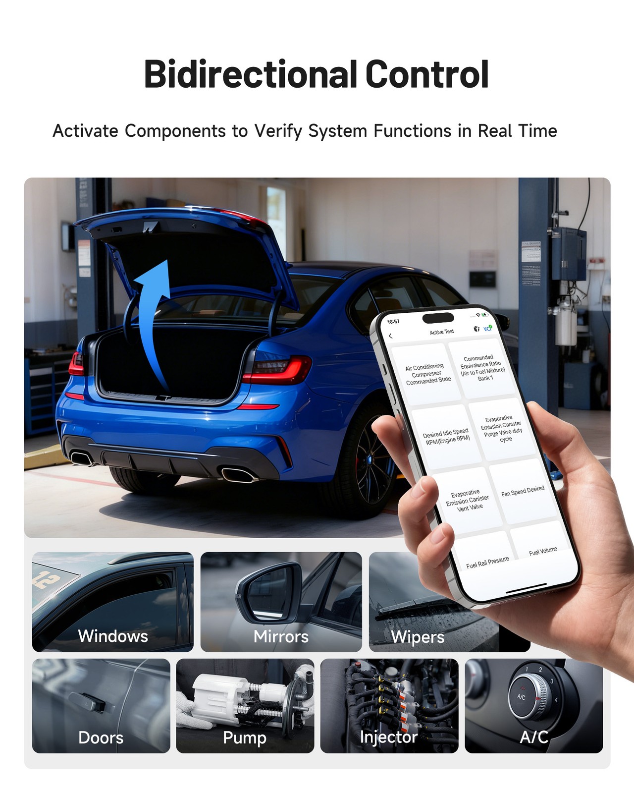 TOPDON Topscan Master Code Reader Car Diagnostic Tool All System OBD2 Scanner