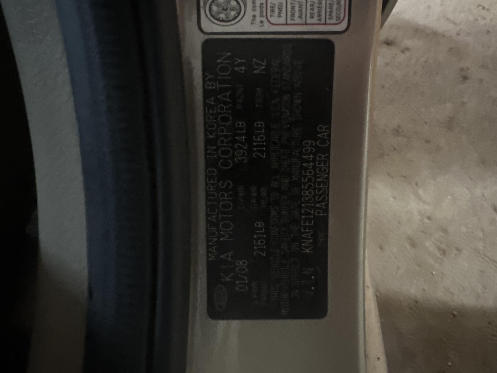 Used Keyless Entry Module fits: 2008 Kia Spectra Theft-Locking keyless entry con