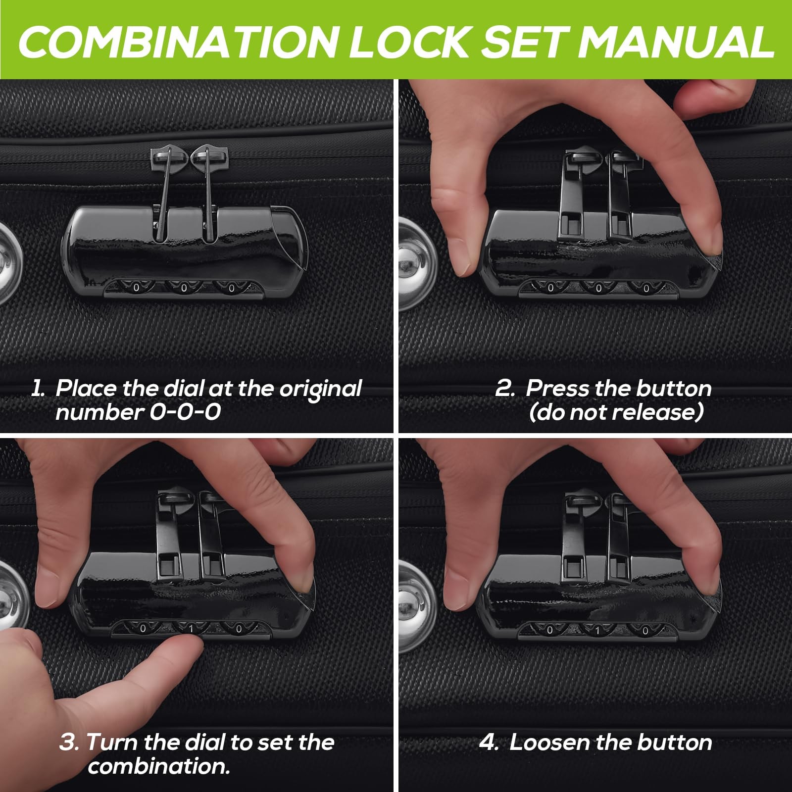 Fireproof Document Box with Combination Lock, Fireproof Water-Resistant Hard ...