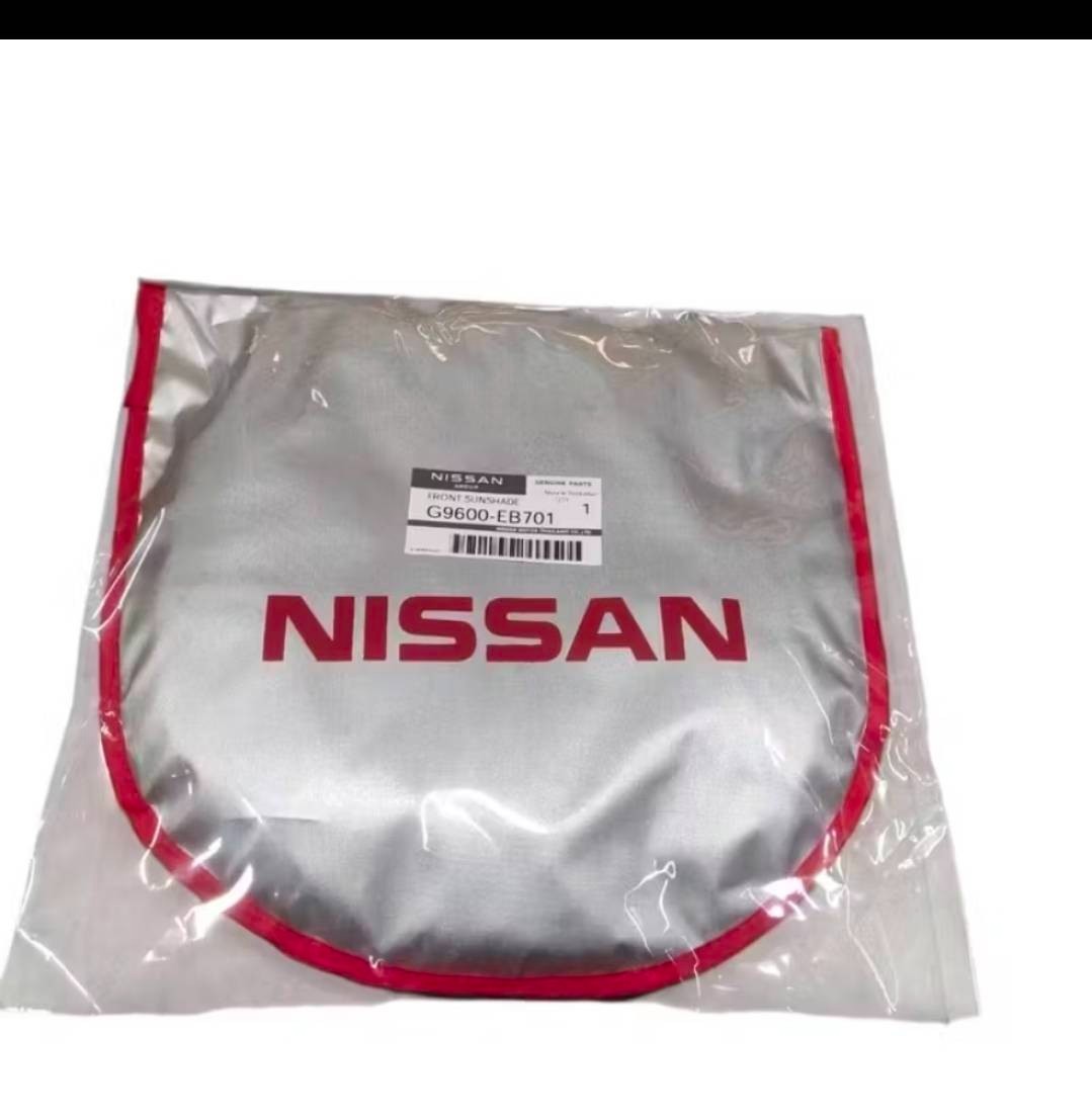 Genuine Nissan Front Car Sunshade Folding UV Visor consol Widescreen G9600-EB701
