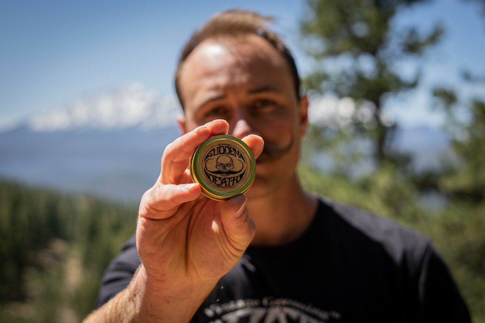 Sudden Death Mustache Wax (Strong Hold, Easy Application) By Death Grip