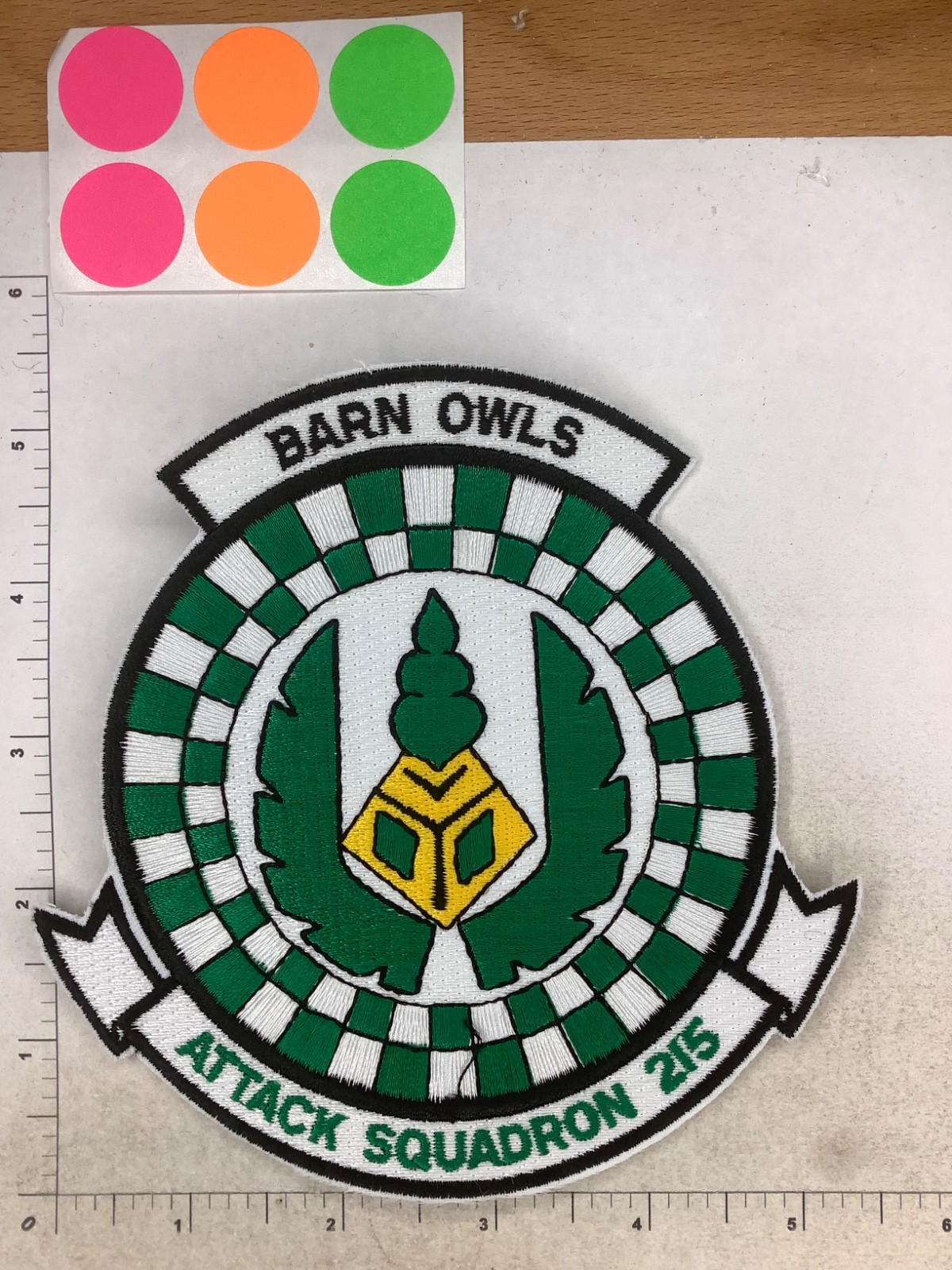 US NAVY  ATTACK SQD. 215 SQUADRON PATCH