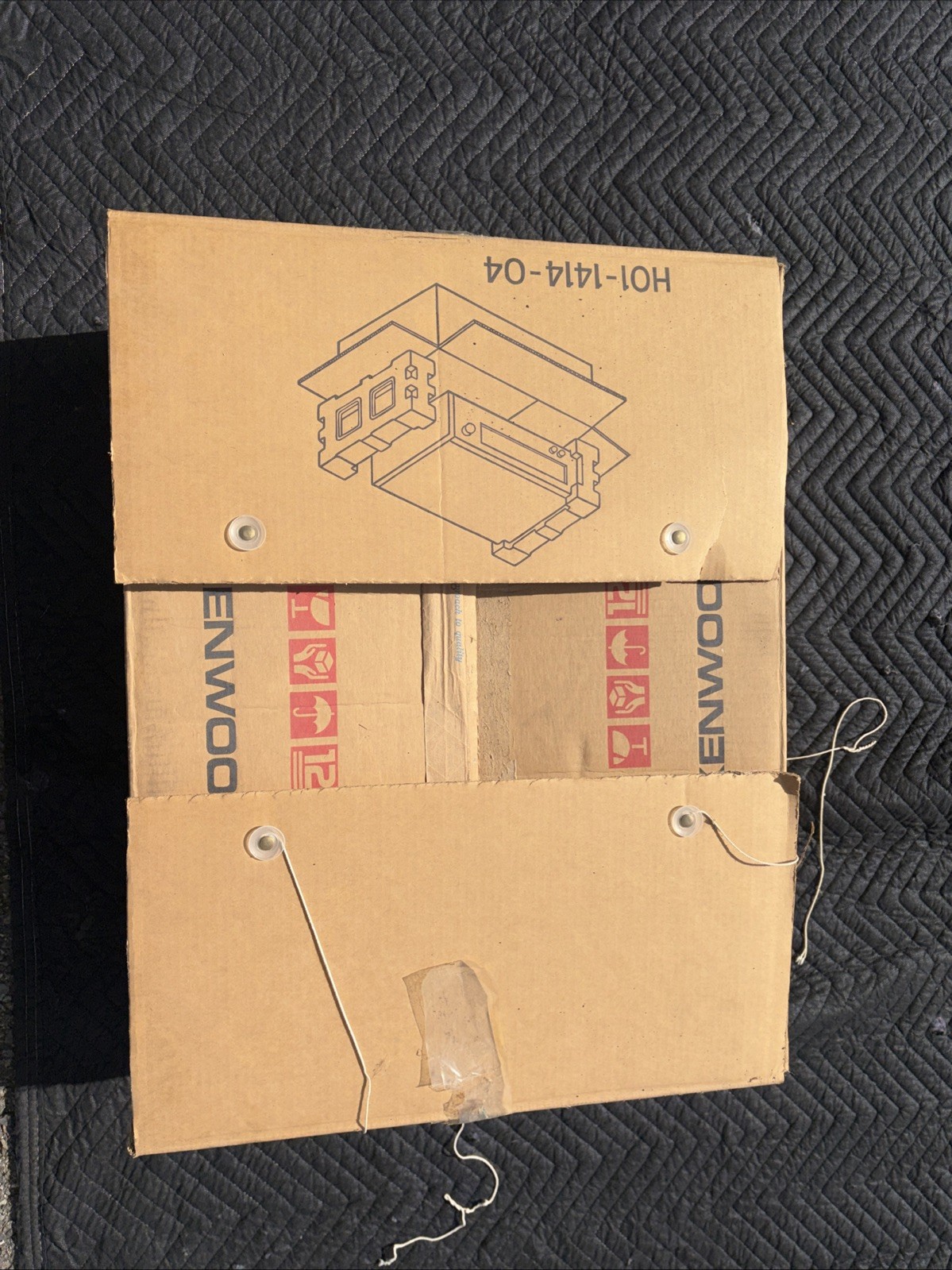 Kenwood KR-9400 Original Factory Box