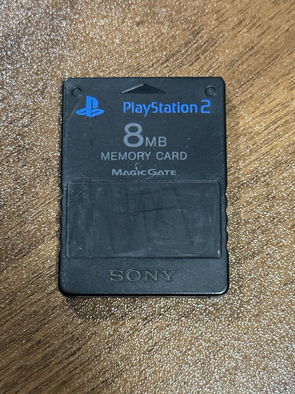 Sony PlayStation 2 8MB Memory Card - Black - SCPH-10020