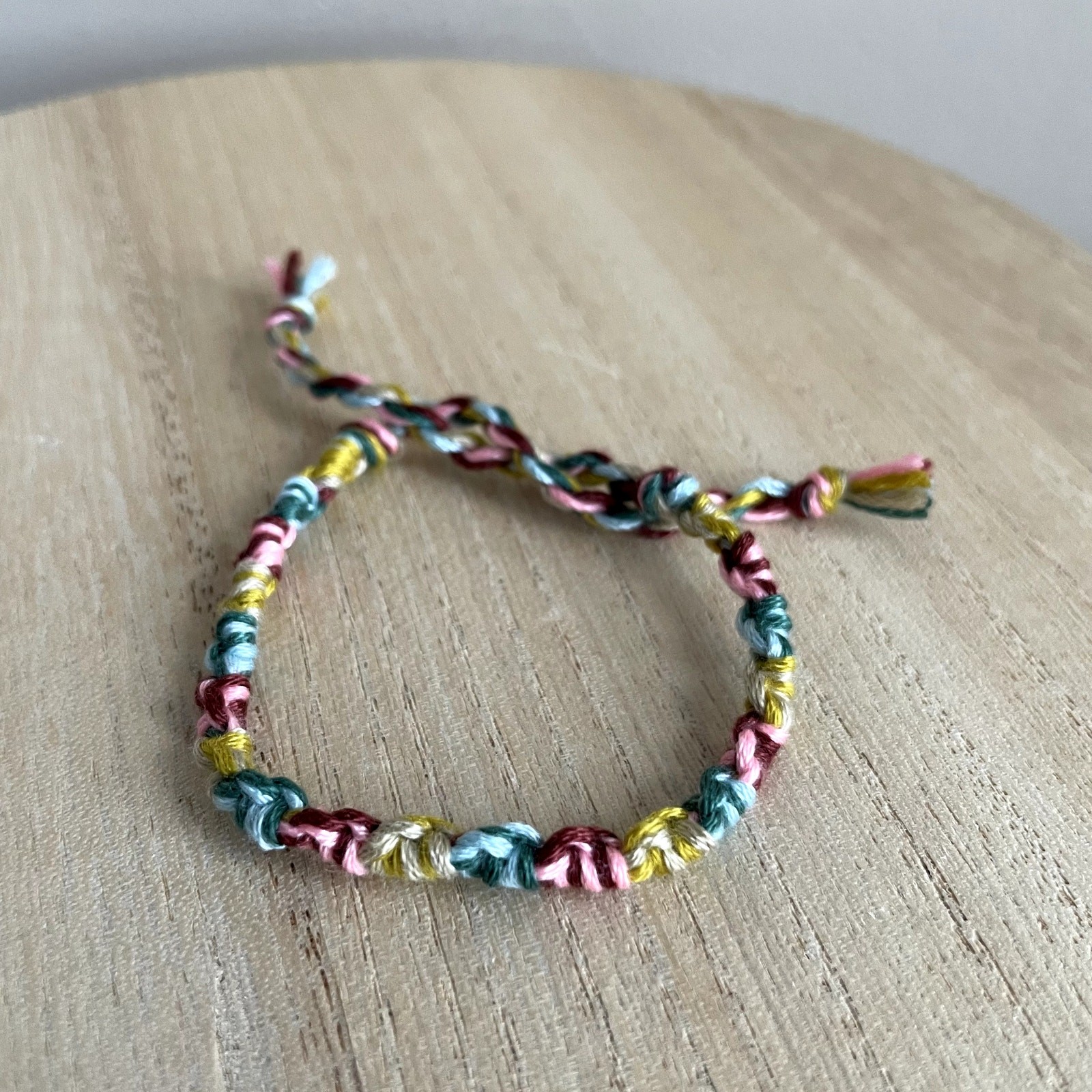 Oksana Bracelet anklet trendy comfortable tie embroidery thread woven gift
