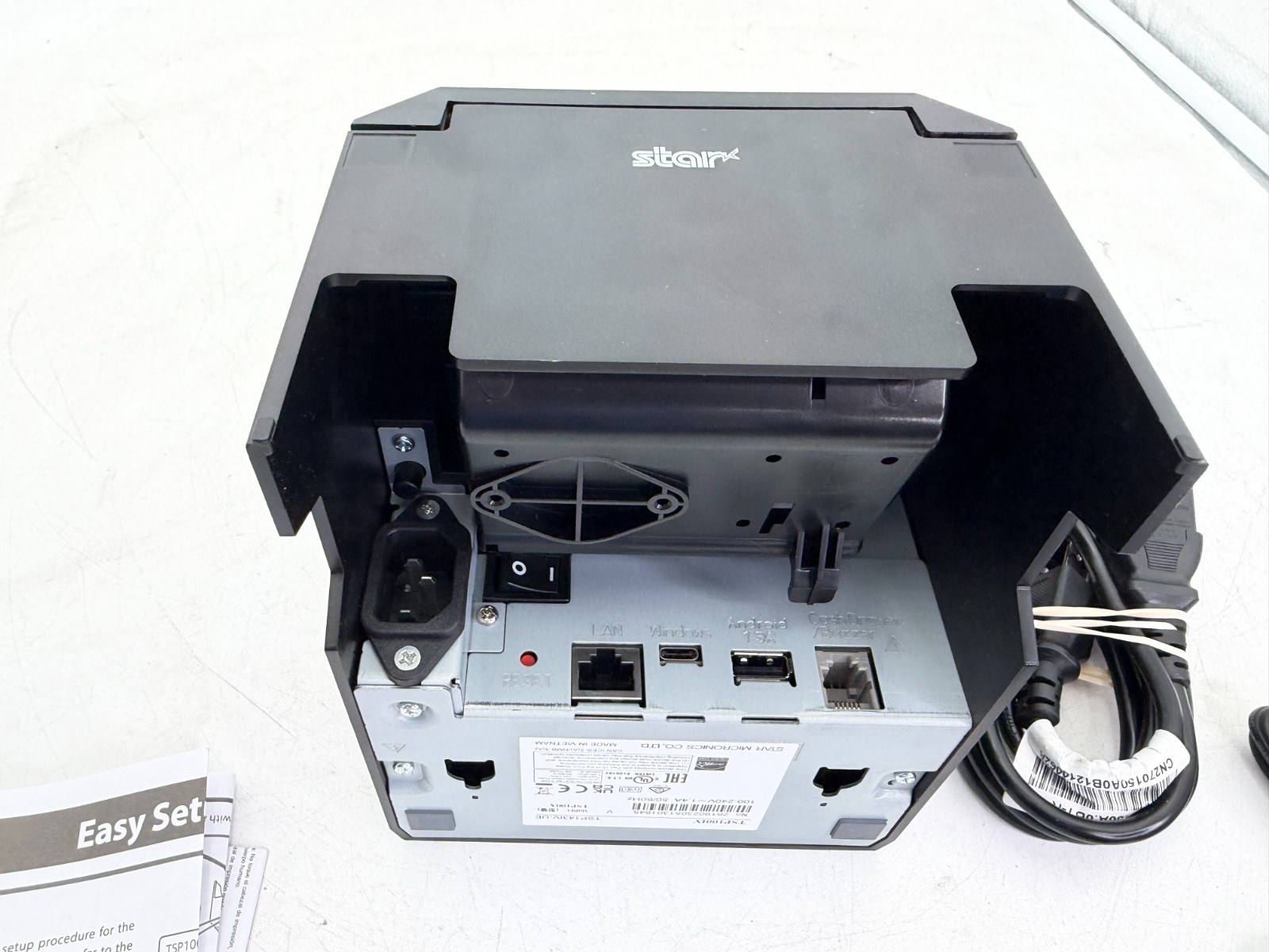 Star Micronics TSP100IV Compact High-Speed Thermal Receipt And Label Printer