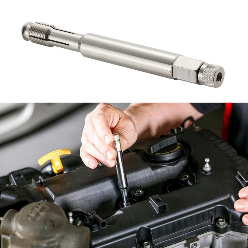 Engine Protect Thread Chaser Tool 14mm Captures Debris With Grease Coated Design