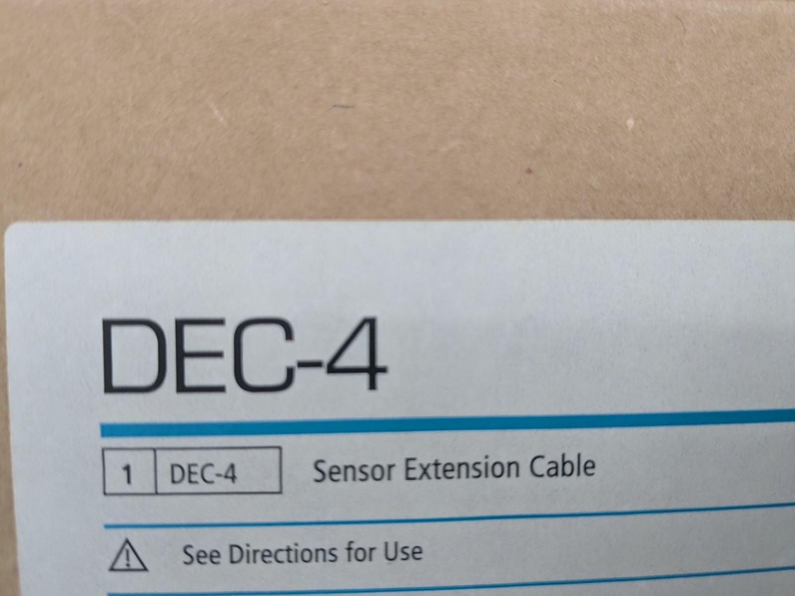 Nellcor DEC-4 SPO2 Sensor Extension Cable, New Open Box, Tyco,