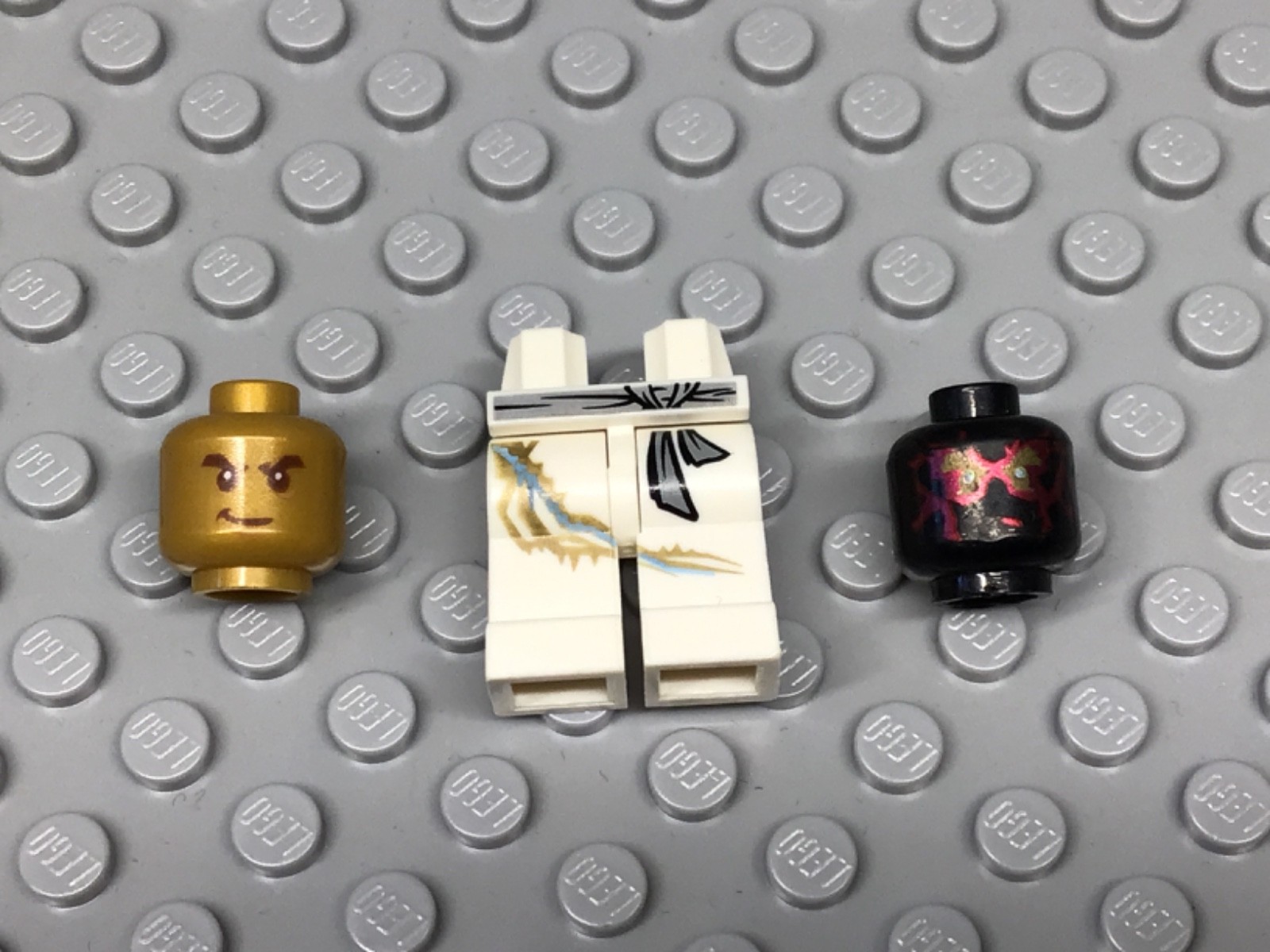Lego Ninjago Minifigure Parts Lot, NRG, Golden Lloyd, etc.