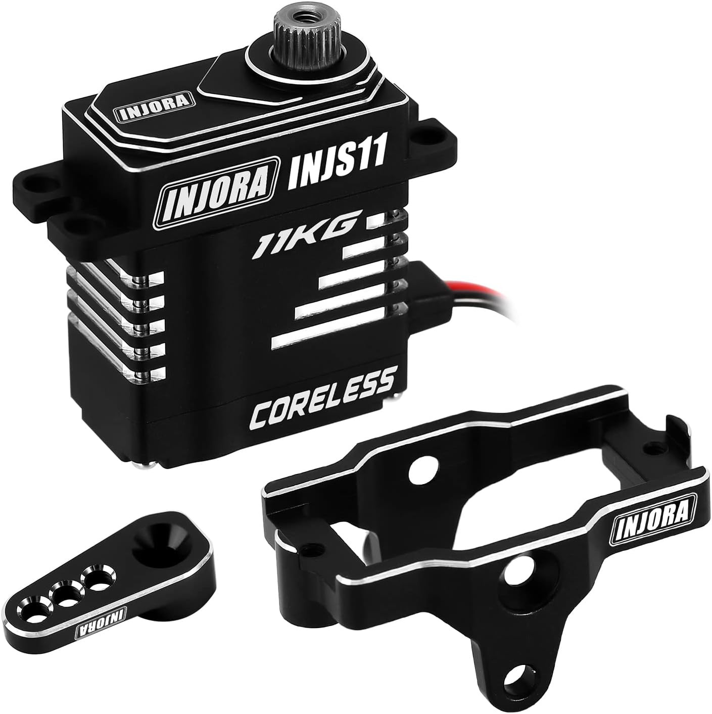 Coreless High Torque Micro Servo with Mount and Servo Horn for TRX4M TRX4MT 1/18