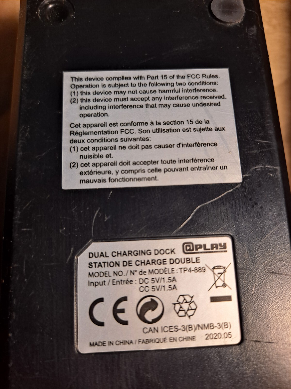 PS4 Dual Controller Charger Dock Station TP4-889