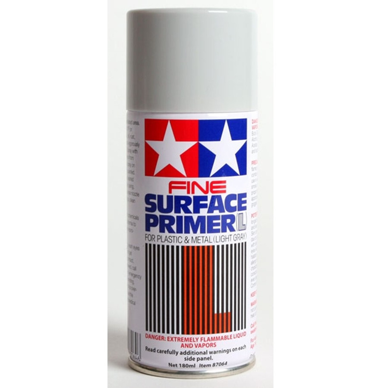 Tamiya Spray Paint Fine Surface Primer Gray 6fl ounce(180ml)  TAM 87064