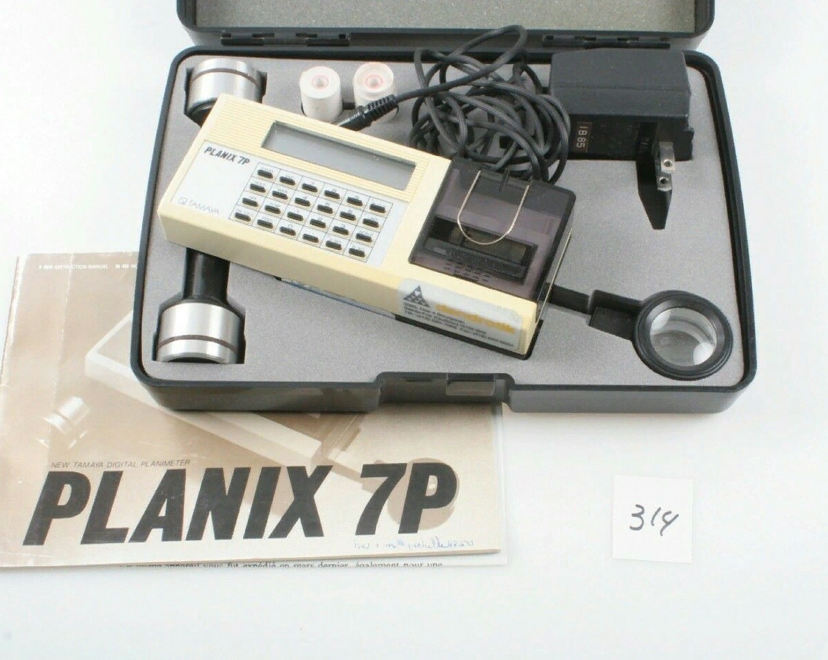 Planix Tamaya Digital Plantimeter Model 7P