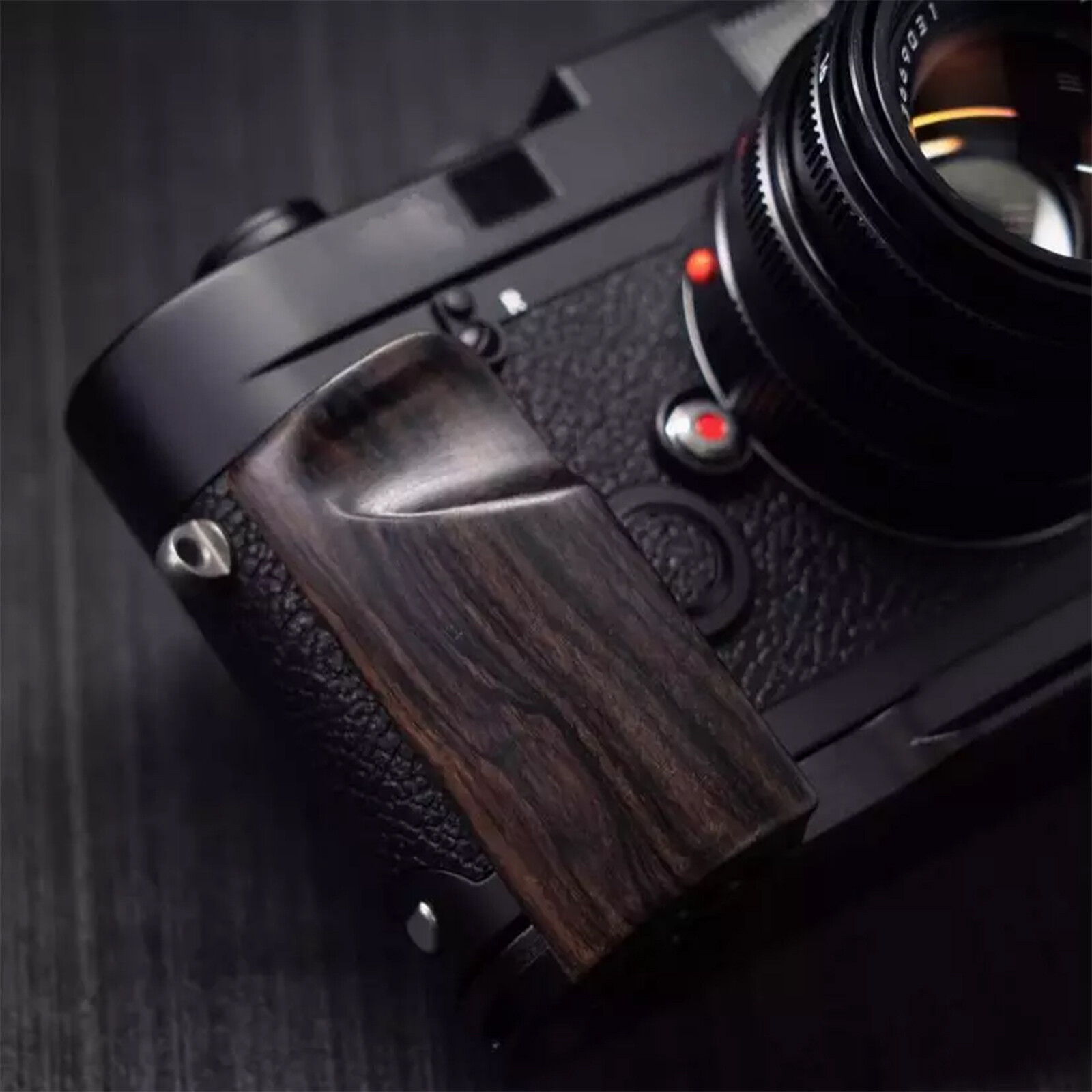 Aluminum Alloy Wood Handgrip For Leica M2 M3 M4 M6 M7 M4P MP MD MD2 MA Camer