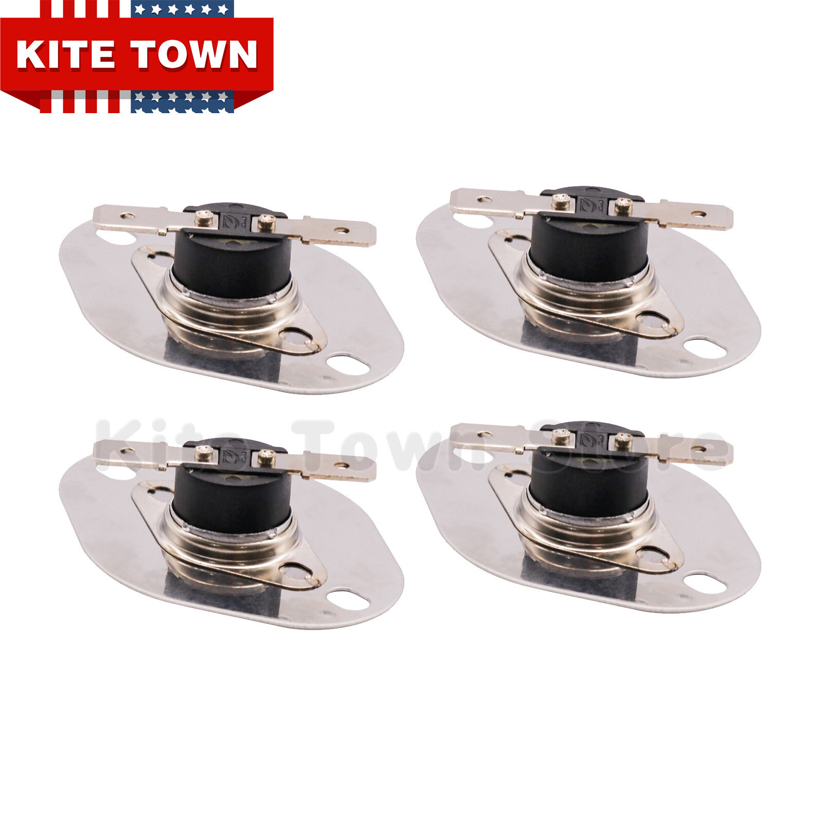 4 Pack Oven Thermal Fuse 9759242 for KitchenAid Maytag Whirlpool PS11747248